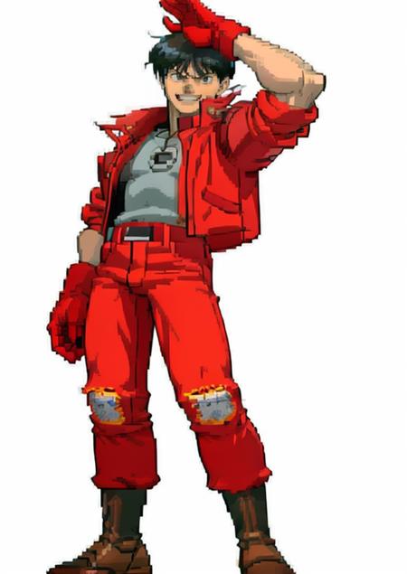 Capcom CPS2 Sprite Style