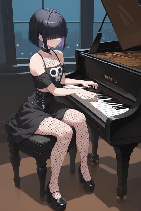 Annora | Goth girl | Pony XL & SD 1.5