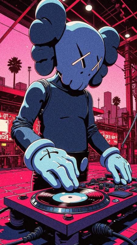 KAWS FIGURE FLUX
