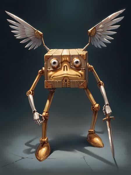 Modron from DND (pony and XL1.0)