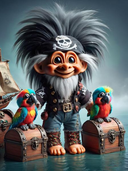 Trolls Style SDXL