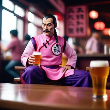 Tao Pai Pai - Dragon Ball - SDXL Realistic, Anime & 3D