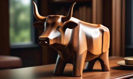 XL Realistic wood carving art style