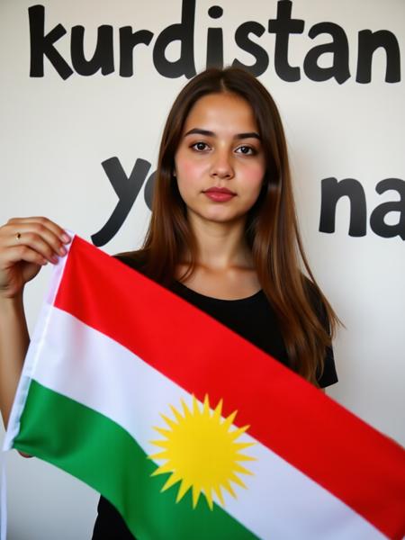 Kurdistan Flag - ئاڵای کوردستان