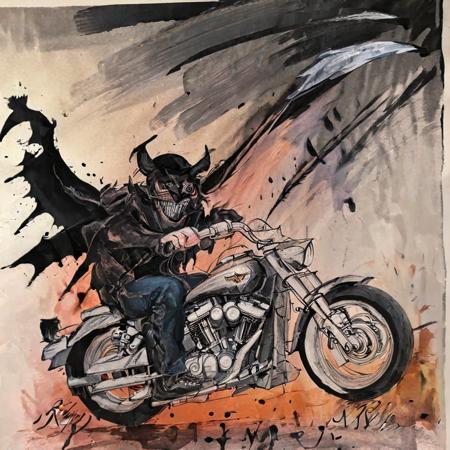 Ralph Steadman SDXL 1.0 art style lora