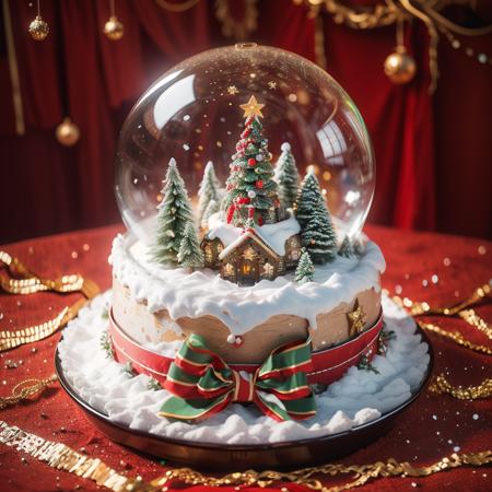 Christmas crystal ball