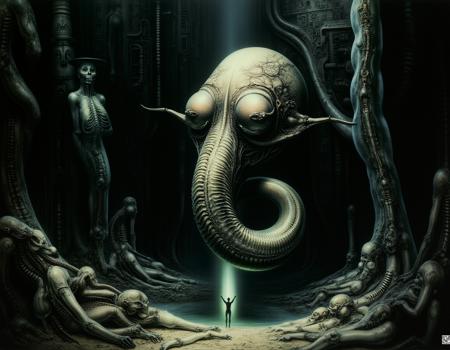 Artwork of H.R. Giger (Flux)