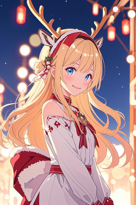 Santa's Reindeer Girl Concept LyCORIS | Cheems AI
