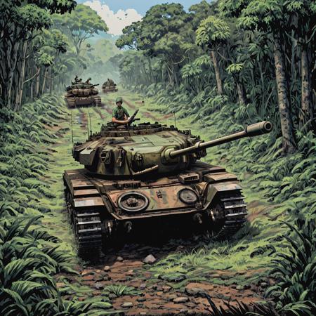 Centurion Tank (SDXL)