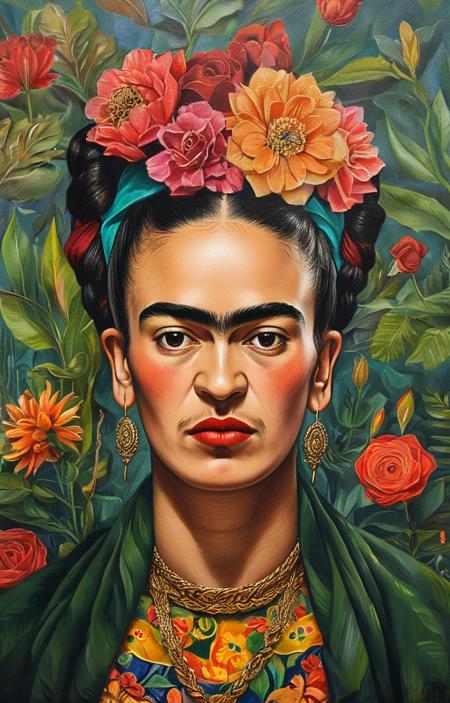 style of Frida Kahlo [SDXL] 378