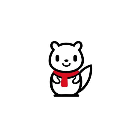 SDlogo抽象图形标志徽章设计模型