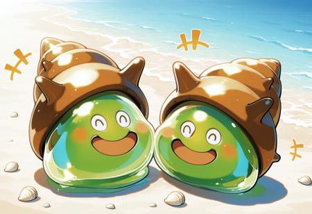 Shell slime / スライムつむり (Dragon quest) IL/Pony