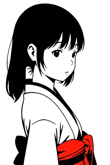 To-reduce color - Line art and minimalist illustration style