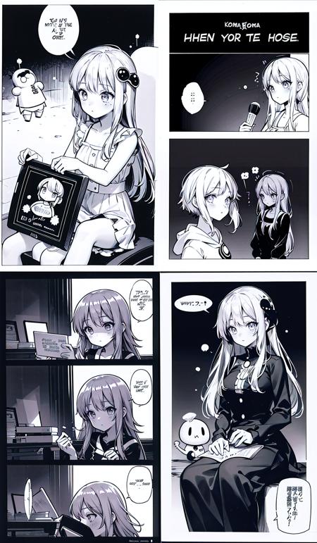 Comic marker