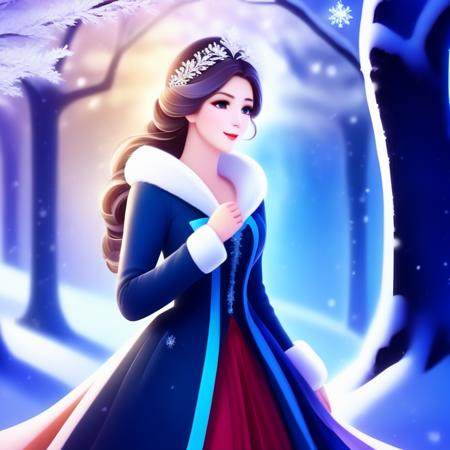 SDXL Snow Princess Lora