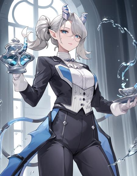 Yu-Gi-Oh! - Arias the Labrynth Butler (白銀の城の執事 アリアス) PonyXL版本v1.0 (ID: 1047389)