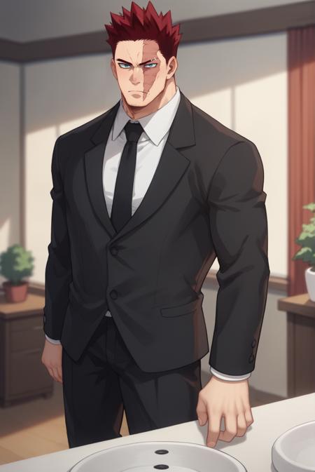 Boku no Hero Academia - Enji Todoroki/Endeavor [Pony] [COMMISSION]