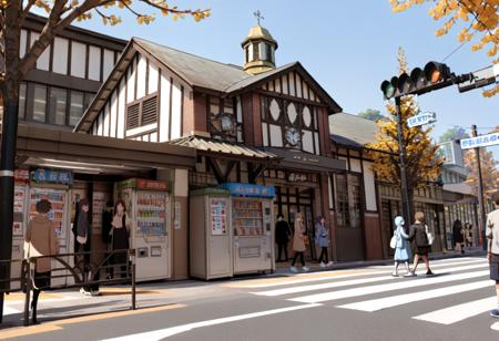 旧原宿駅 Old Harajuku Station SDXL