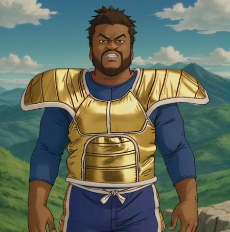vageta saiyan armor