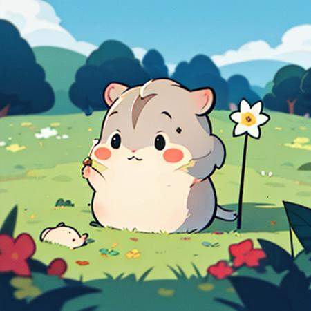 杯中的仓鼠（莫名成了可汗）hamster in cup