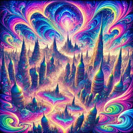 Psychedelic Dream LoRA [XL+Pony]