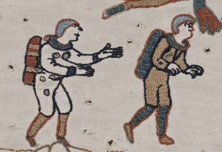 Bayeux Tapestry Style (Medieval Embroidery)