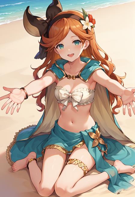 Sara - Granblue Fantasy | サラ - グランブルーファンタジー (2 costumes)