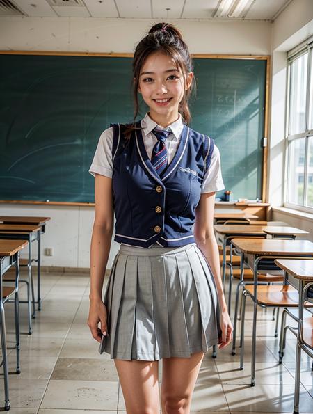 Japanese School Classroom / 日本の学校教室版本v1.0 (ID: 580343)