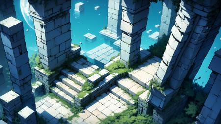 Abandoned Land - Game Scene Conceptual Design - Fantasy/Mythical Legend/2.5D