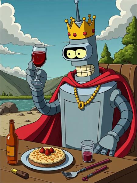 Bender (Futurama) - Flux.D