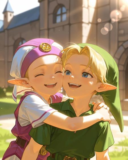 Young Zelda (OoT) Illustrious/Pony