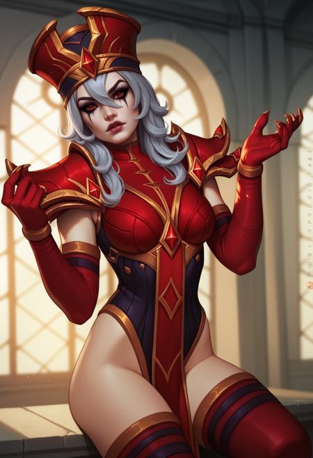 Sally Whitemane (Warcraft) SDXL LoRA [Pony]