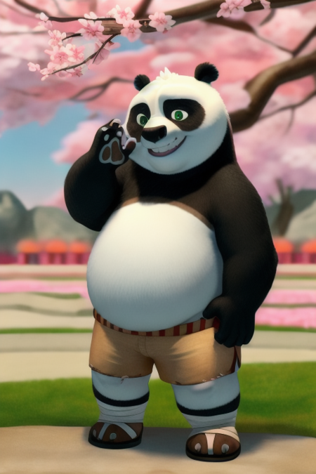 Master Po Ping (Kung Fu Panda), Furry Character LoRA