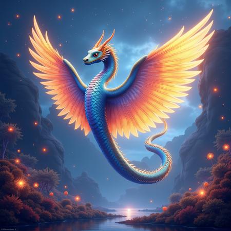 Magic creatures: Windserpents! Flux