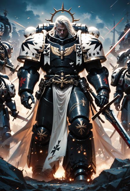 The Space Marines Warhammer 40K | Flux + Pony
