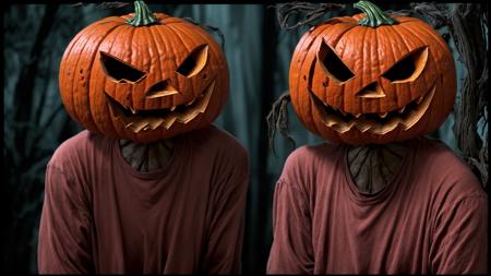 SD1.5 Pumpkin Head LoRA