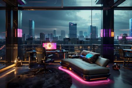 JJ's Interior style - Cyberpunk