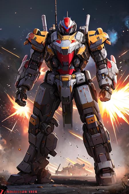 Super robot diffusion(Gundam, EVA, ARMORED CORE, BATTLE TECH like mecha lora)