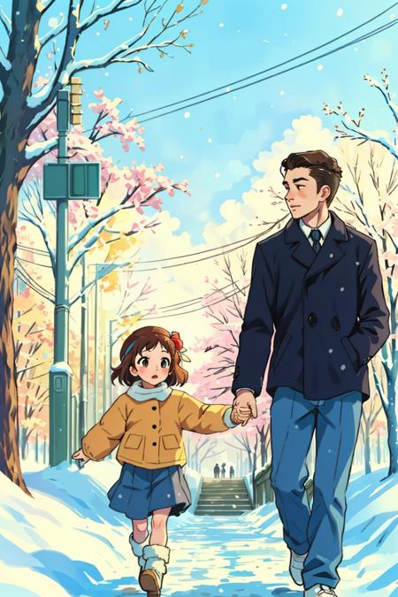 Madogiwa no Totto-chan anime style