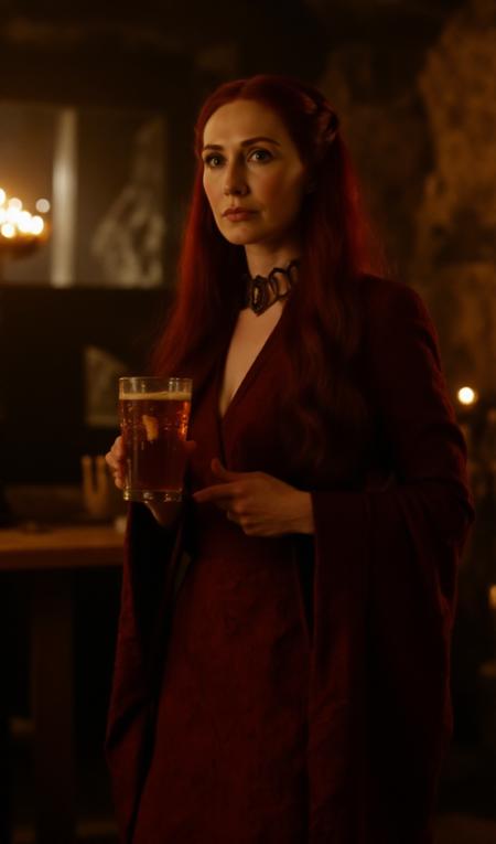 Melisandre of Asshai - Game of Thrones - Flux1.D