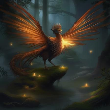 Magic Creatures: cockatrice! SDXL1.0