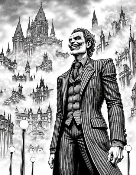 Kentaro Miura (Berserk Manga) Style Flux