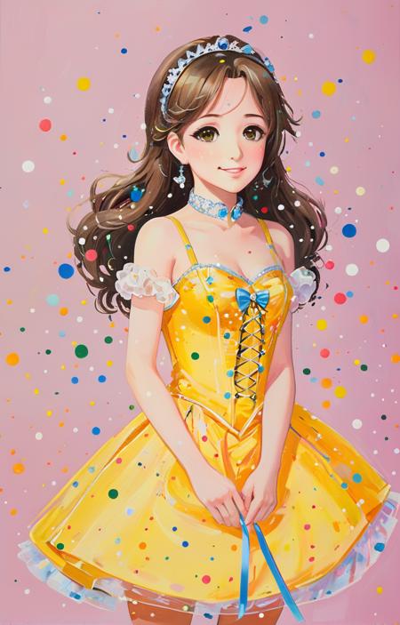 A painting style with colored dots - tangbohu [SDXL] 22