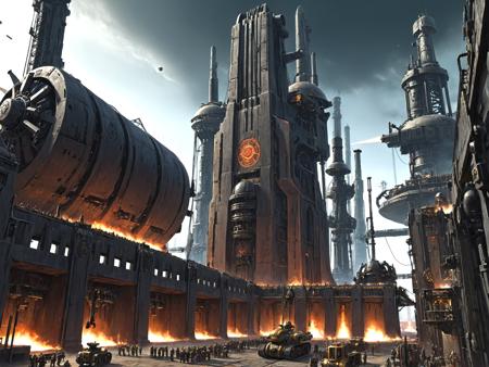 Imperium Of Man Style (Style : SDXL, Warhammer 40k)