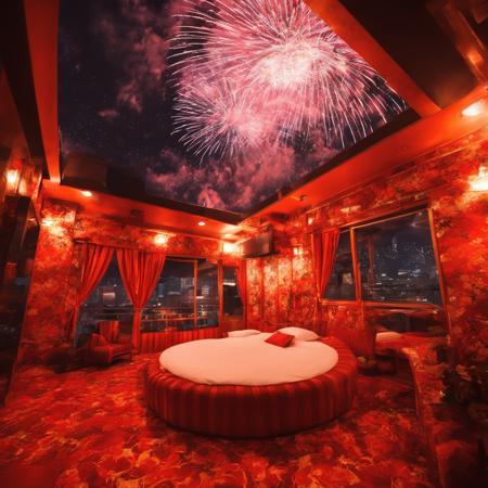 回転ベッド / retro LOVE HOTEL SDXL