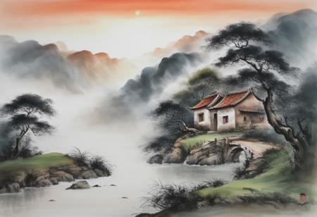 Chinese Brush Painting | SDXL