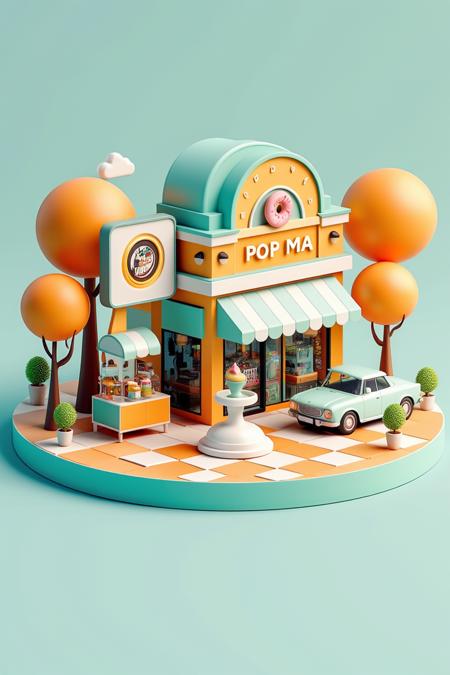 Miniaturized scene