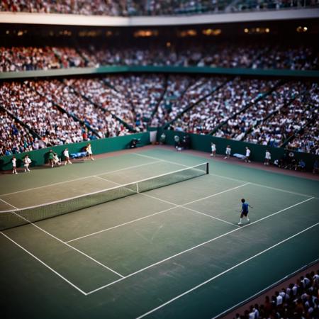 Tilt shift photography style XL + F1D