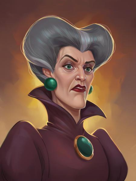Lady Tremaine (Cinderella film 1950) PonyDiffusionXL