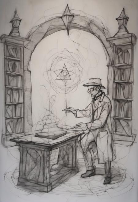 Eldritch Contour Drawing